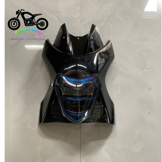  Mặt nạ to XMen đen bóng kèm đèn zinpat màu TiTan lắp sẵn 