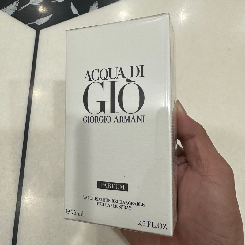 Nước Hoa Nam Giorgio Armani Acqua Di Giò Parfum 75ml full seal