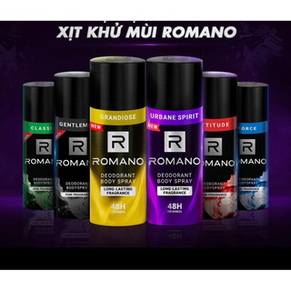 Xịt khử mùi cho Nam Romano 150ml