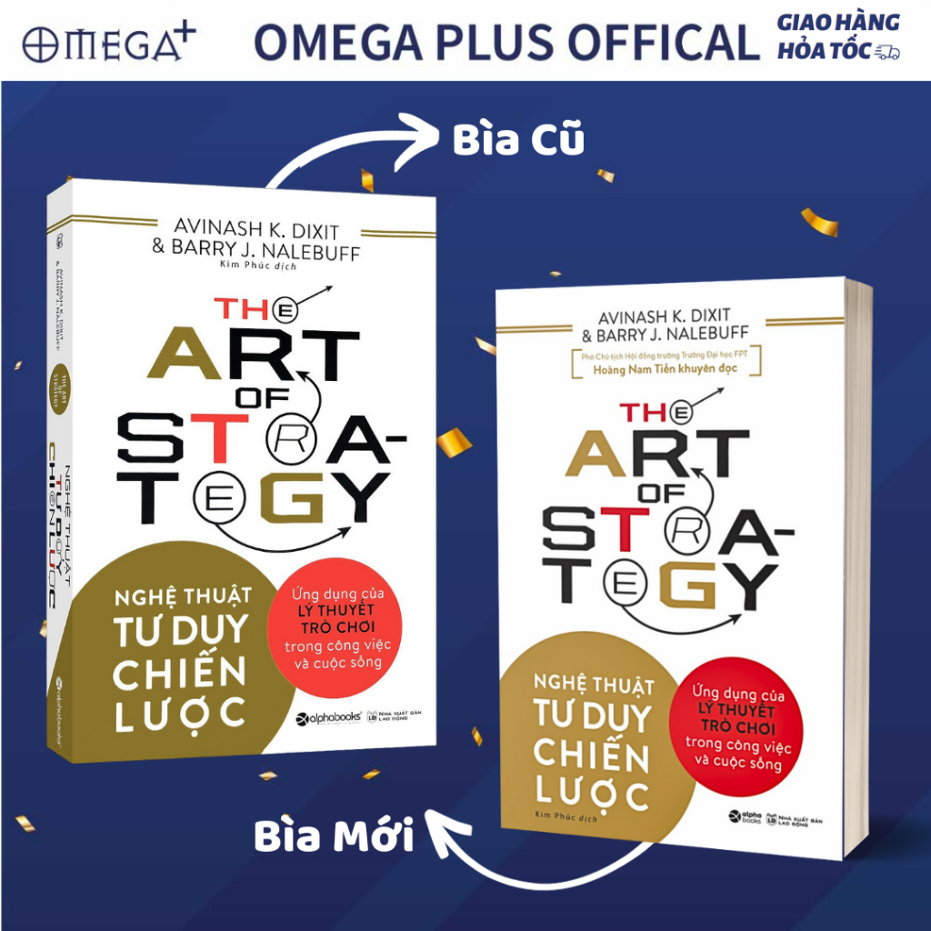 Lẻ/Combo 2 Sách Hay Nên Đọc: Lý thuyết trò chơi + Nghệ thuật tư duy chiến lược