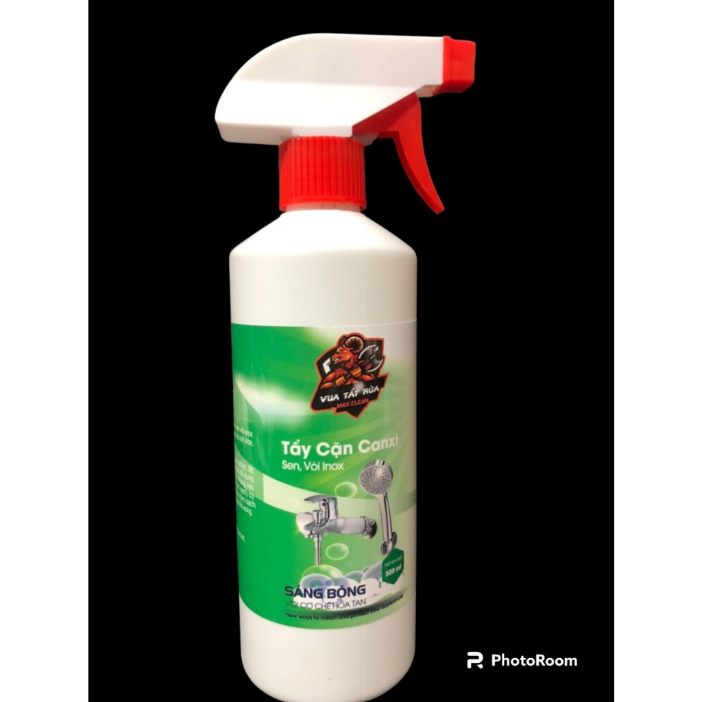 Tẩy Sen Vòi Inox Bám Cặn Canxi, Ố Mốc Trên Thiết Bị Vệ Sinh MAX CLEAN