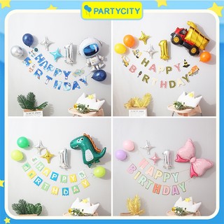 Set trang trí sinh nhật bé trai, bé gái đa dạng chủ đề siêu đáng yêu
