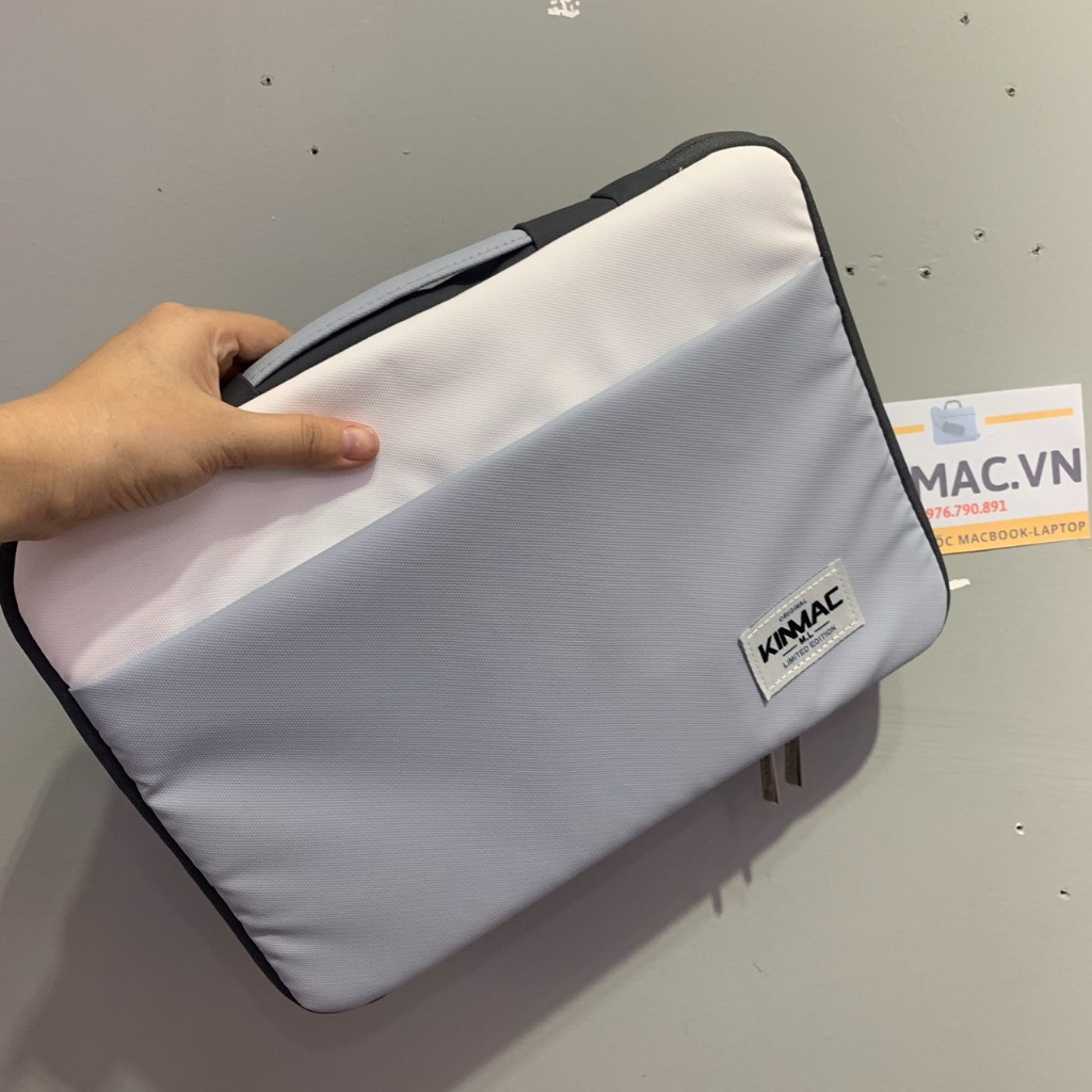 Túi chống sốc macbook laptop kinmac chất vải kháng nước hiệu quả- macbook pro air m1 m2 13" 14" 15.6 inch - KM01