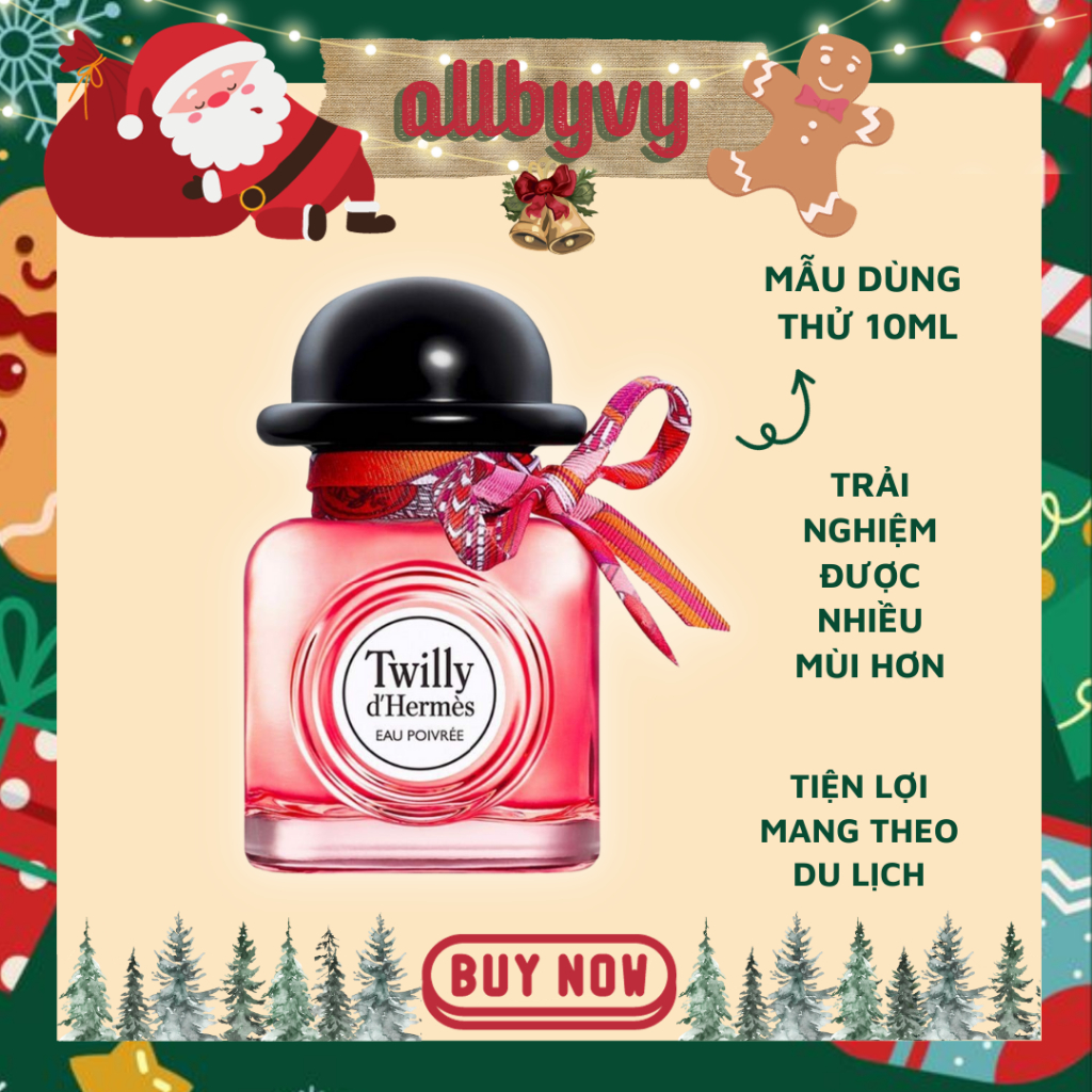 [10ml] Mẫu thử NƯỚC HOA HERMES Twilly d'Hermès