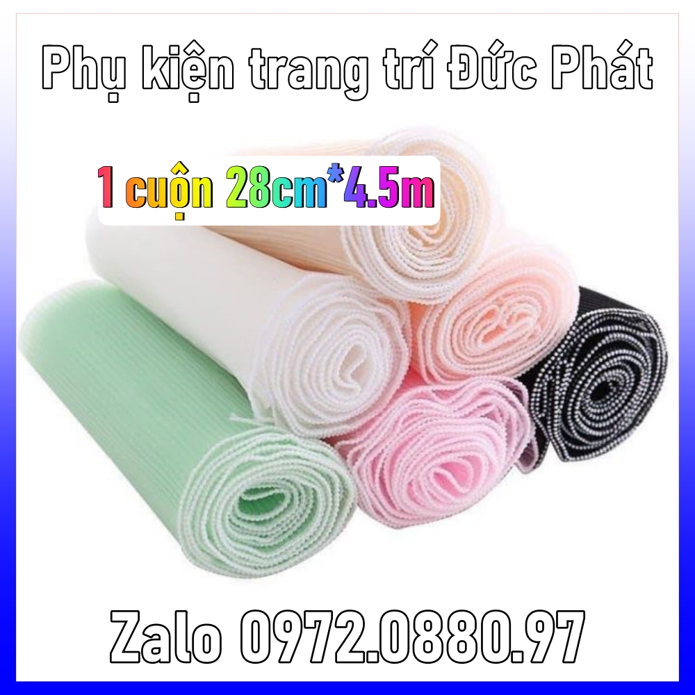 Voan viền ngọc gói hoa