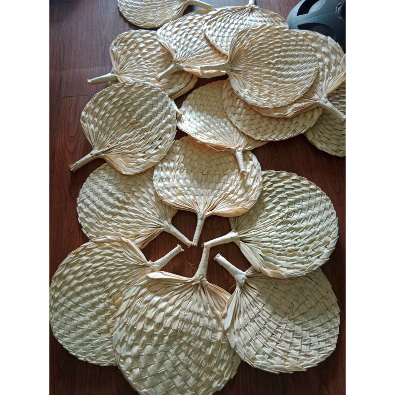 Quạt lá kè,quạt lá cọ decor,trang trí tết,làm đồ handmade,…