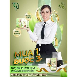 Cô ba trà, cô ba trà sen giảm mỡ bụng + tặng kem tan mỡ + quần sinh nhiệt