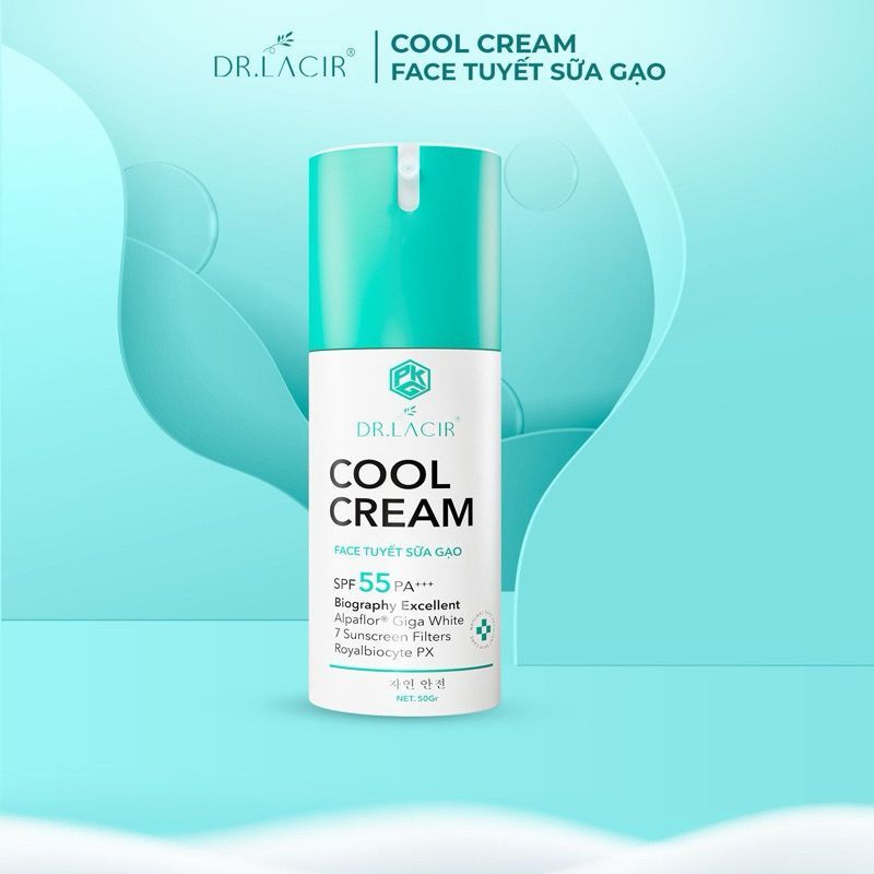 Kem dưỡng da Dr Lacir, Cool Cream, kem đêm Lacir trắng da chính hãng