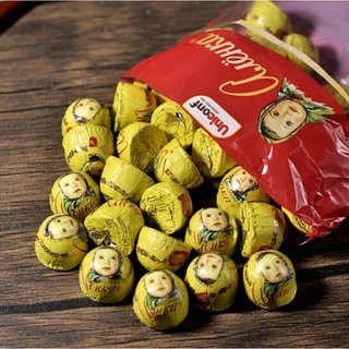 Kẹo Socola em bé Nga Alenka/ Kẹo sô cô la búp bê đầu to/socola tươi nấm cục gói 500g ăn siêu ngon