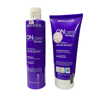 Gội xả dưỡng màu tóc nhuộm Color Block Selective 250ml/200ml