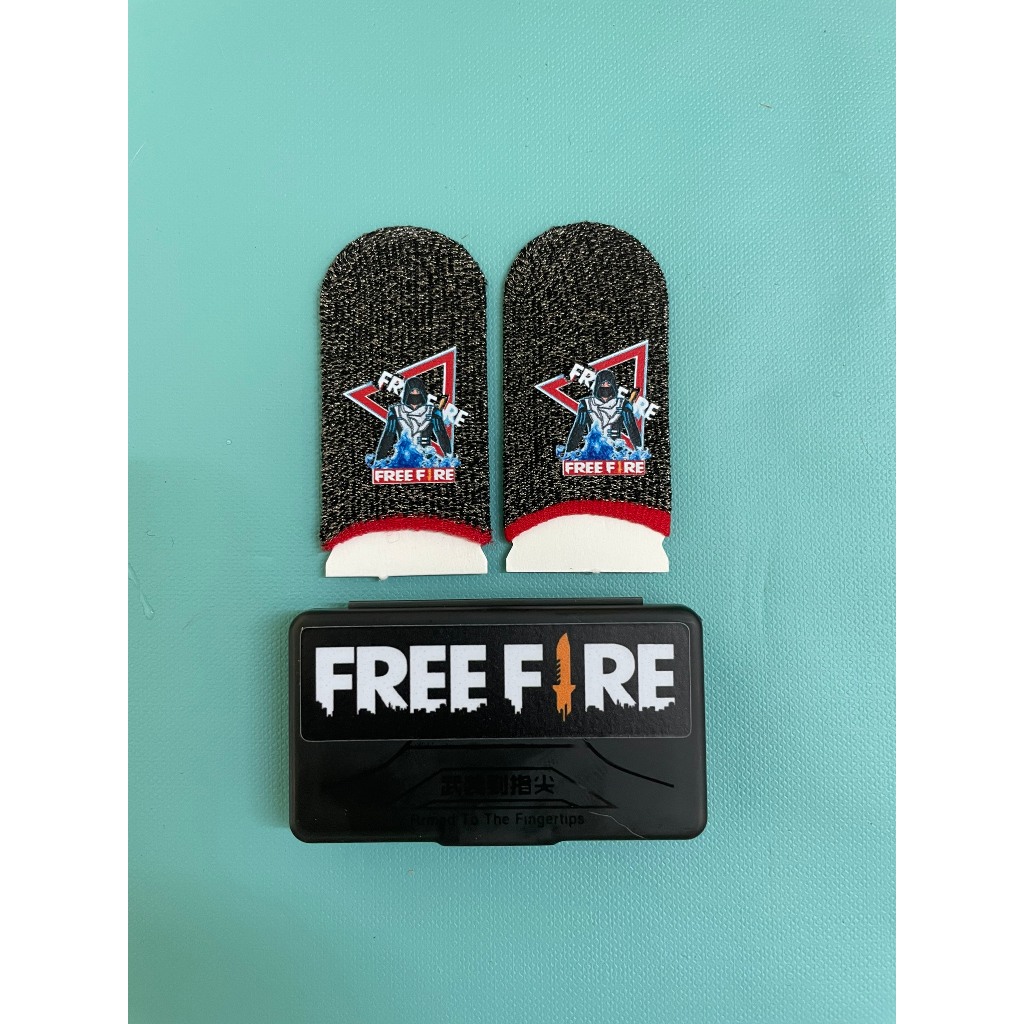 [Tặng 1 đôi Cacbon] Bao tay chơi game Freefire kèm hộp nhựa đựng siêu nhạy với mọi game Mobile