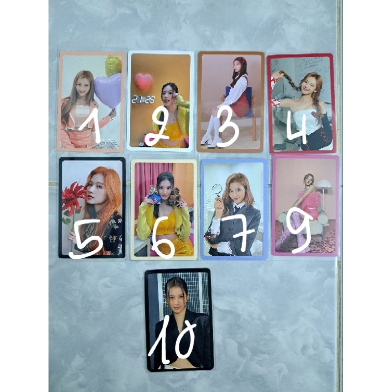 CARD PRE TWICE SANA ĐỌC MÔ TẢ KHÔNG NHẠY CẢM DF