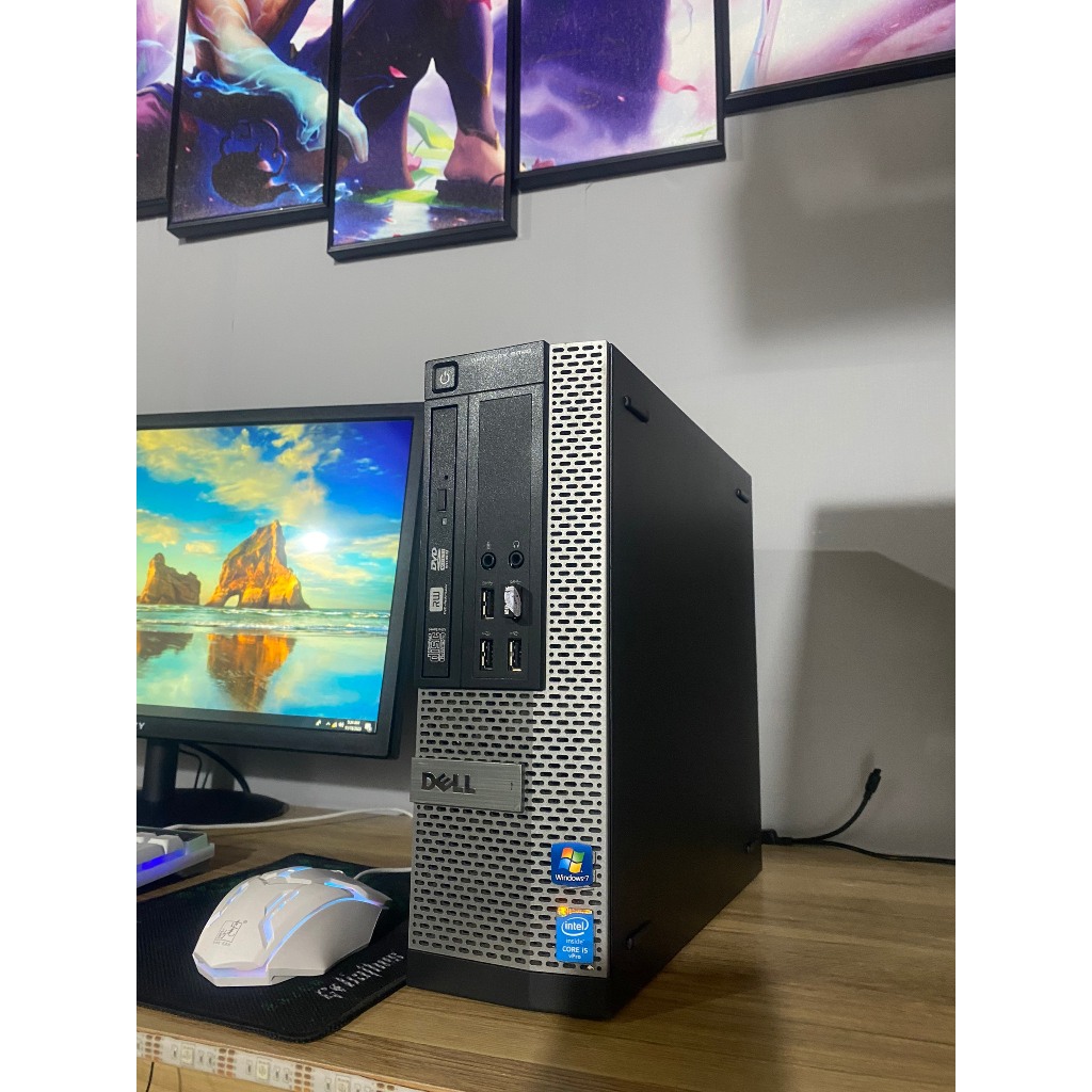 Máy Tính Bộ DELL Optilex 3020 SFF Core i7 i5 i3 , Ram 8G, SSD 240G