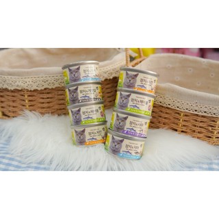 Pate Meowow cho mèo lon 80g