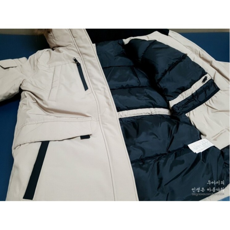 Áo khoác parka lông vũ G.U.E.S.S mặc thời tiết đại hàn, xuất dư xịn sang Hàn AK339