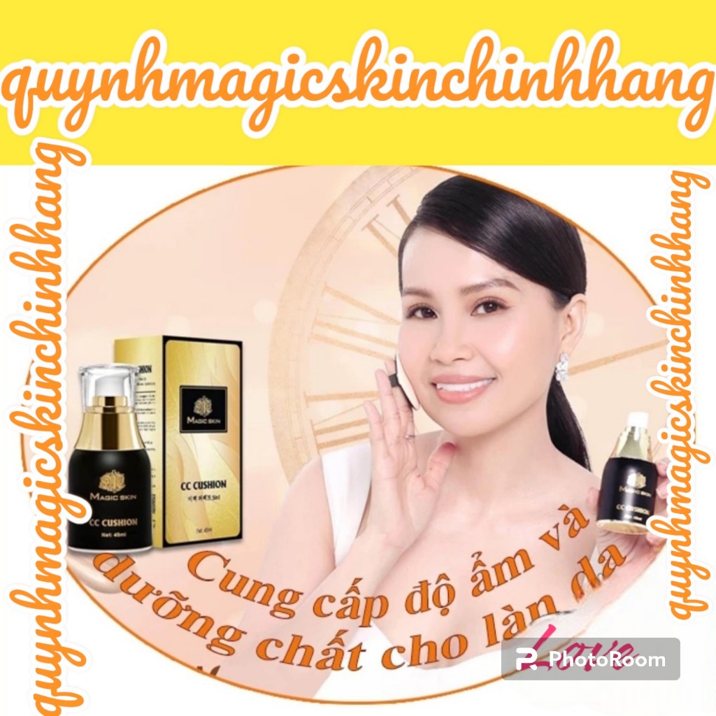 CC Cushione 5in1 MAGIC SKIN kem nền  chống nắng dưỡng trắng che khuyết điểm