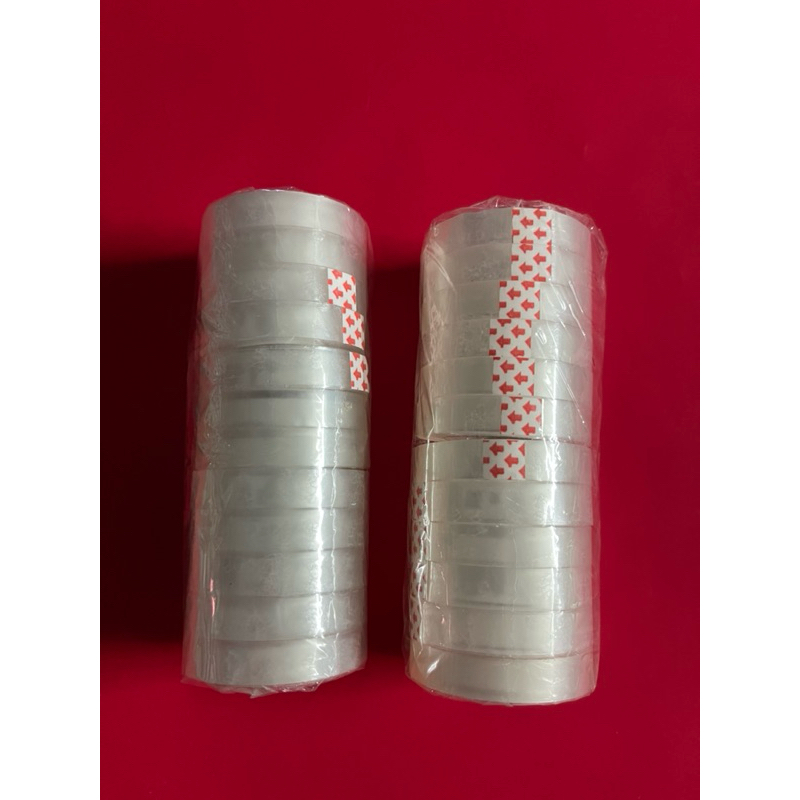 BĂNG DÍNH 1CM, 1 LỐC 12 CUỘN - VPP QUỐC HUY