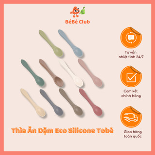 Thìa Ăn Dặm Eco Silicone Tobé