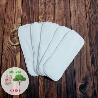 COMBO 6-10 MIẾNG LÓT BỈM VẢI SIÊU THẤM BAMBO NATURE BABU LOVE SIZE M,L