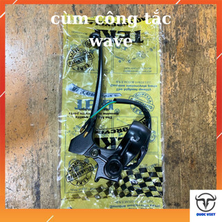 Cùm công tắc wave alpha - wave nhỏ - 3 món