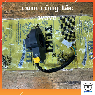 Cùm công tắc wave alpha - wave nhỏ - 3 món