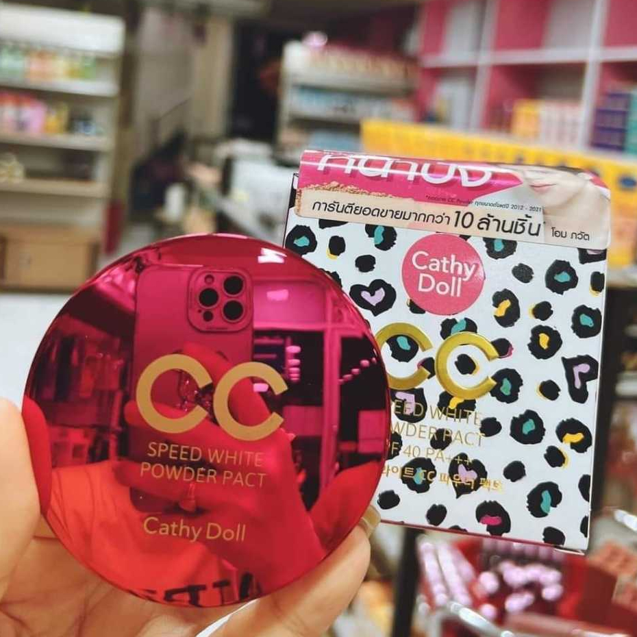 Phấn Phủ Cathy Doll CC Speed White Powder Pact (12g)