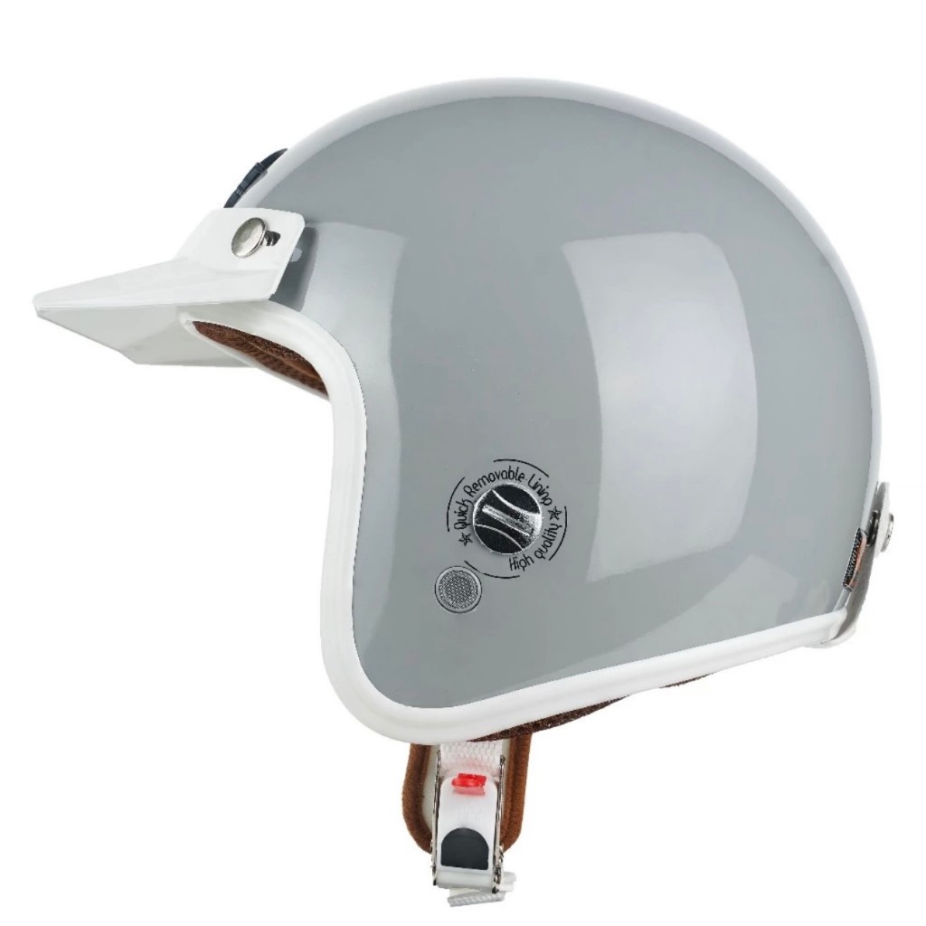 Mũ bảo hiểm dành cho xe máy SH3 3/4 Napoli Freesize 55-58cm đủ màu cao cấp - Bảo hành 12 tháng -Tặng kèm lưỡi trai