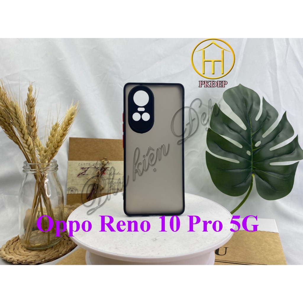Ốp lưng Oppo Reno 10/ Reno10 Pro/ Reno 10 Pro Plus-Series Oppo Reno nhám chống sốc bảo vệ camera