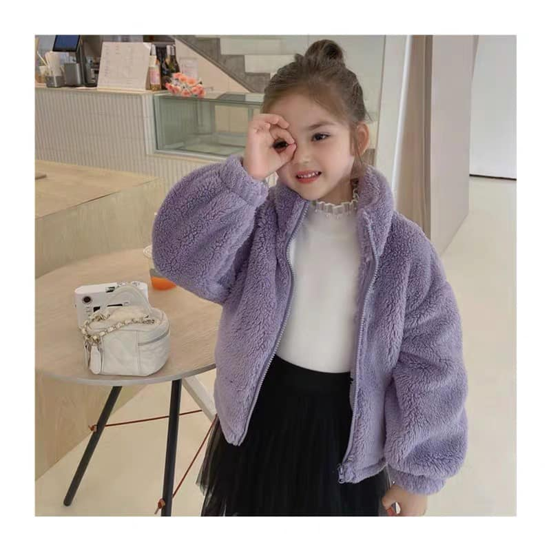 Áo khoác lông cừu coniglo xuất cho bé