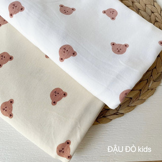 Set 5 Yếm tam giác bambo sợi tre