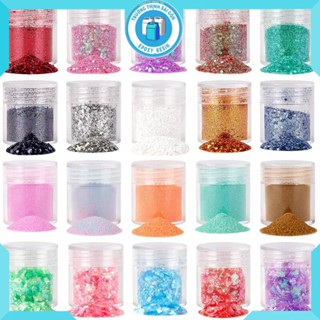 Kim Tuyến Ngũ Sắc Hũ 50ml Trang Trí Nail Art, Trang Trí Thủ Công, Pha Sơn Màu Vẽ - Trường Thịnh Sài Gòn