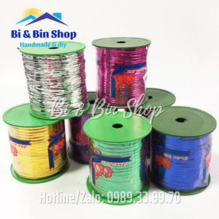 Dây Kẽm Kim Tuyến Cuộn Lớn Dùng Buộc Lan Gói Quà, Gói Hoa, Trang Trí Giáng Sinh