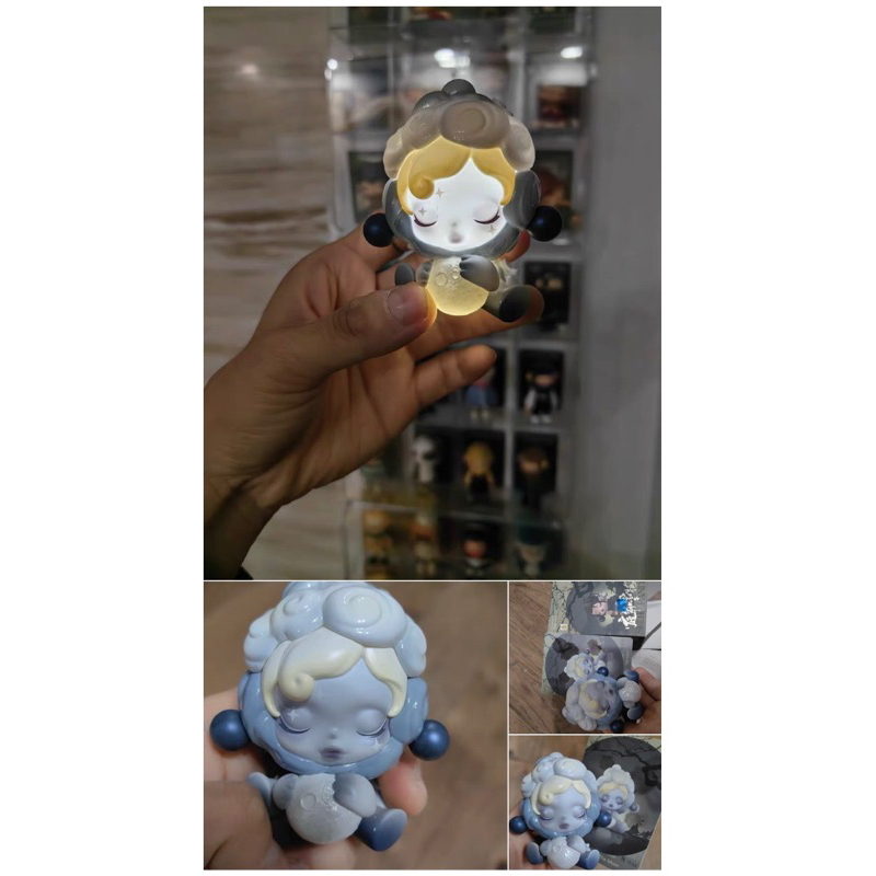 Pop Mart x Skullpanda mô hình trưng bày