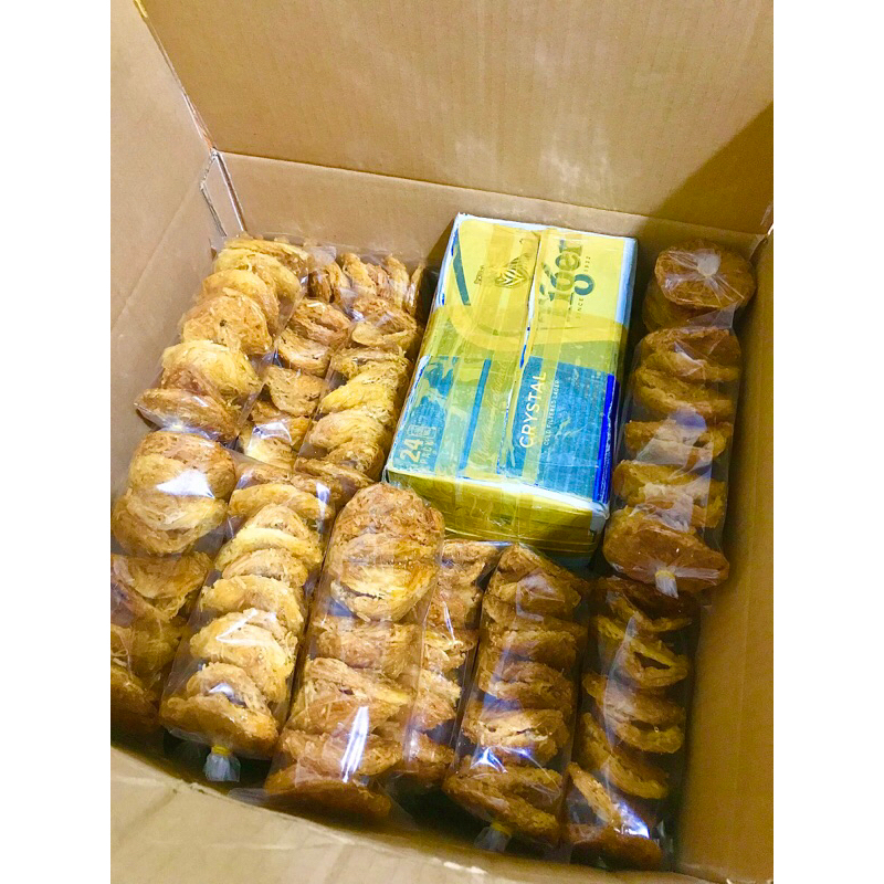 Bánh rế khoai mì bịch 10 cái dày, lớn.