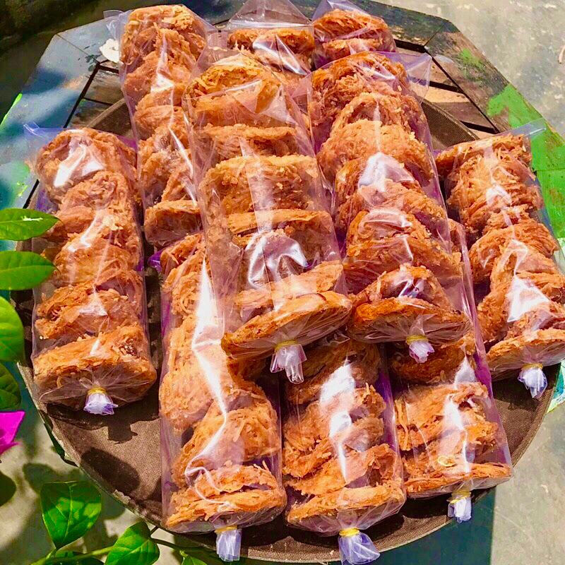 Bánh rế khoai mì bịch 10 cái dày, lớn.