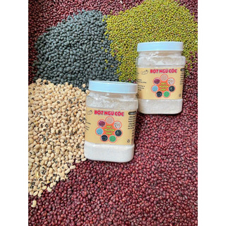combo 4 hộp đậu rang xay ( nành, xanh đỏ, ngũ cốc)