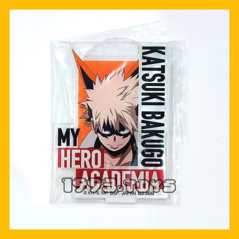 Standee mô hình nhân vật My Hero Academia - Bandai Spirits - Ichiban Kuji The Top 5 Acrylic Stand - Bakugo Katsuki