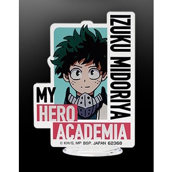 Standee mô hình nhân vật My Hero Academia - Bandai Spirits - Ichiban Kuji The Top 5 Acrylic Stand - Midoriya Izuku