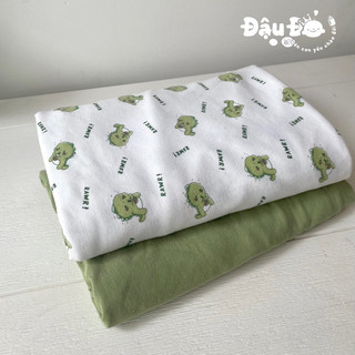 Set 5 Yếm tam giác bambo sợi tre