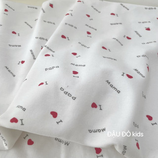 Set 5 Yếm tam giác bambo sợi tre