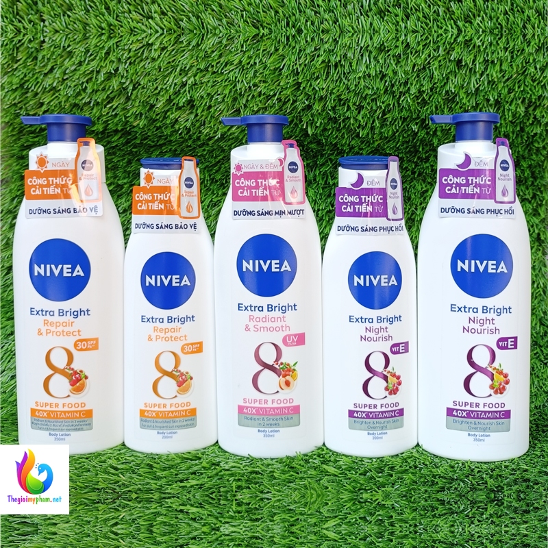 Sữa Dưỡng Thể Sáng Da Nivea 350ml