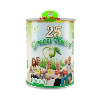 Sữa hạt ngũ cốc 25 Green nutri lon 750g