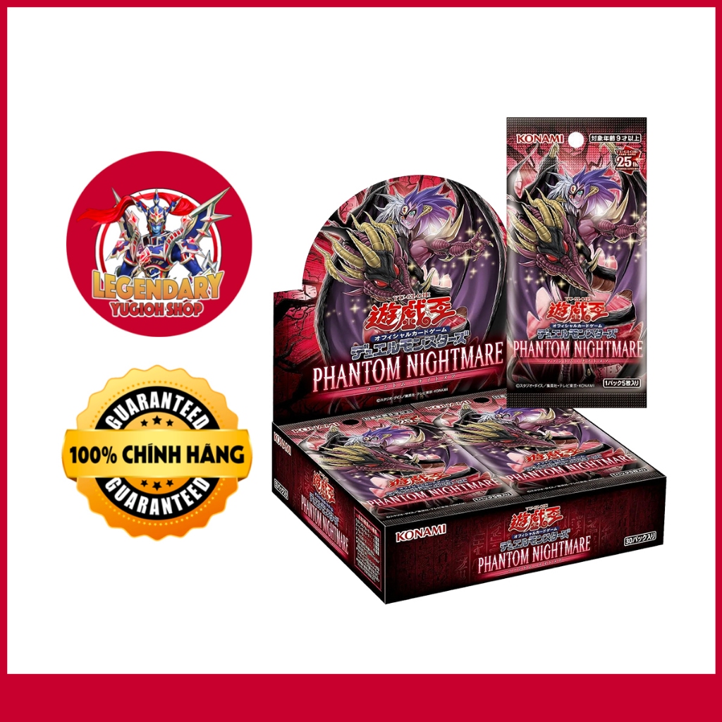 Booster Box - Pack Yugioh Phantom Nightmare - PHNI 2023