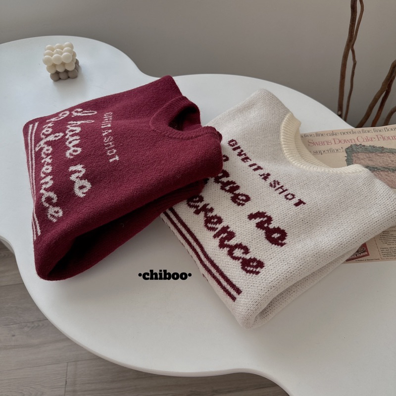 ÁO LEN CỔ TRÒN”I HAVE NO PREFERENCE” hàng Quảng Châu siêu hot