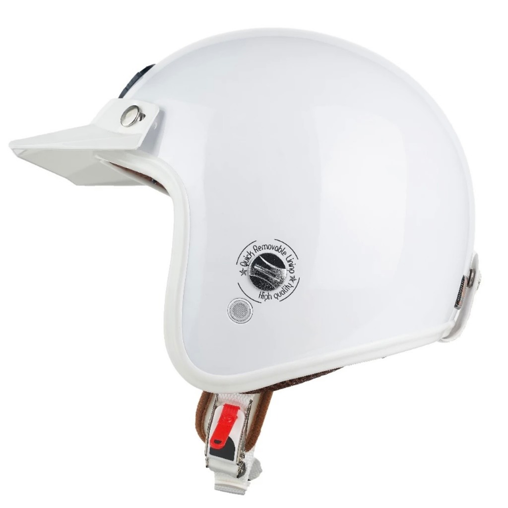 Mũ bảo hiểm dành cho xe máy SH3 3/4 Napoli Freesize 55-58cm đủ màu cao cấp - Bảo hành 12 tháng -Tặng kèm lưỡi trai