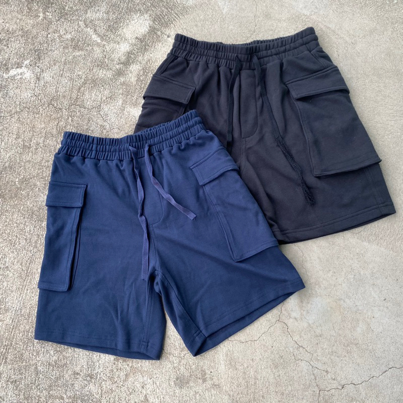 Quần Túi Hộp Nỉ Chân Cua