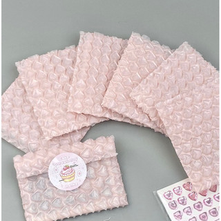 Túi bong bóng trái tim chống sốc size nhỏ 10x10