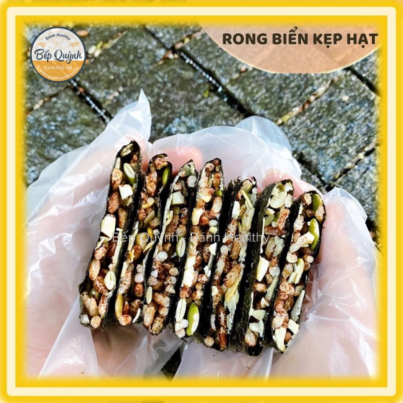 Rong biển kẹp hạt dinh dưỡng - heathy