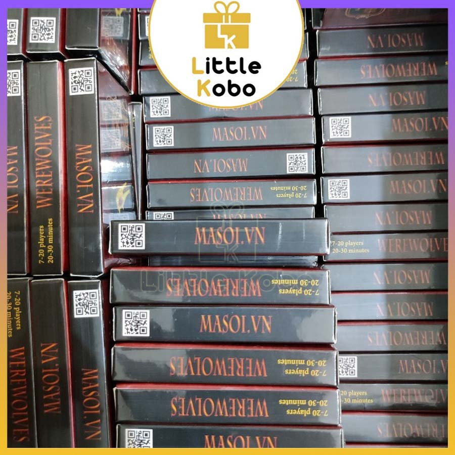Bài Ma Sói Werewolves Characters Việt Hóa Boardgame 20 Lá Chất Giấy Dày Đồ Chơi Trí Tuệ Trẻ Em Nhóm Bạn