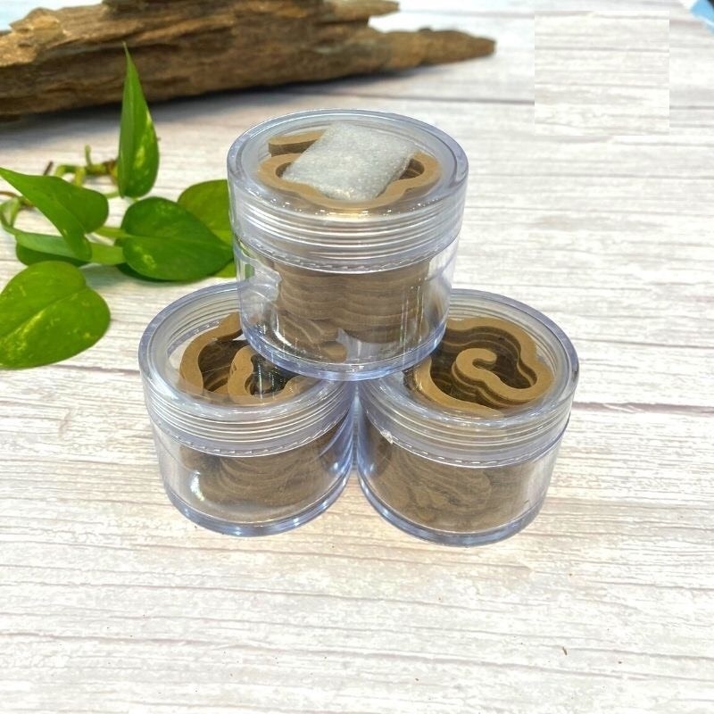 Nhang Trầm Hương Dạng Nén Vân Mây Cao Cấp + Tặng Đế Kẹp Vàng Cao Cấp